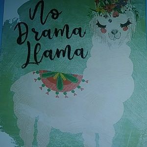 Mini llama painting